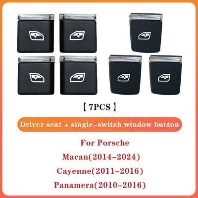 Bouton Lève-Vitre Porsche Cayenne Macan Panamera 95B-837-315