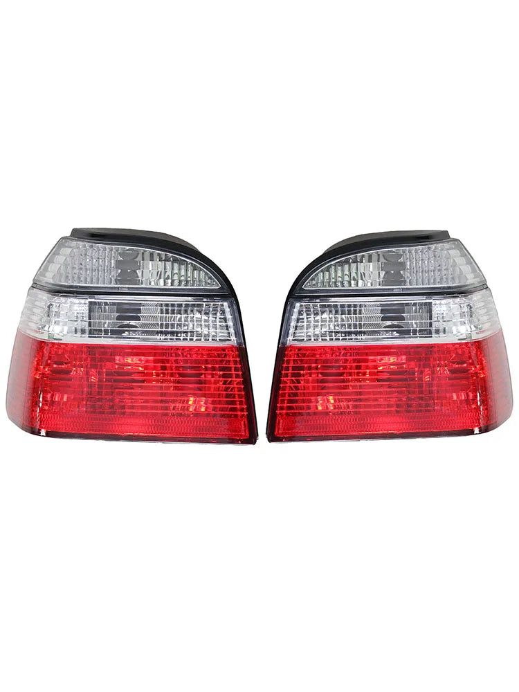 Feux Arrière Cristal Rouge Blanc Volkswagen Golf 3 1992-1997 Gauche Droit