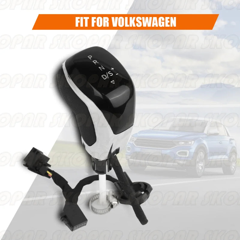 Pommeau de Vitesse Volkswagen Électronique à LED Boîte Automatique, Polo, T-Roc, Tiguan, Taigo, Caddy, Seat Tarraco