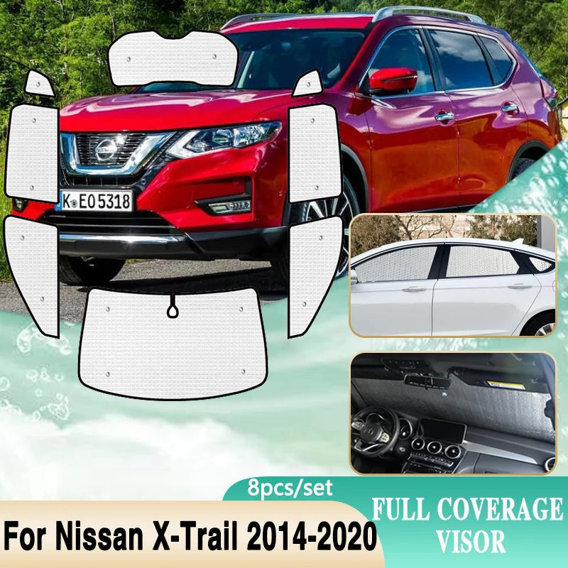 Pare-Soleil Anti-UV Nissan X-Trail T32 Rogue 2014-2020