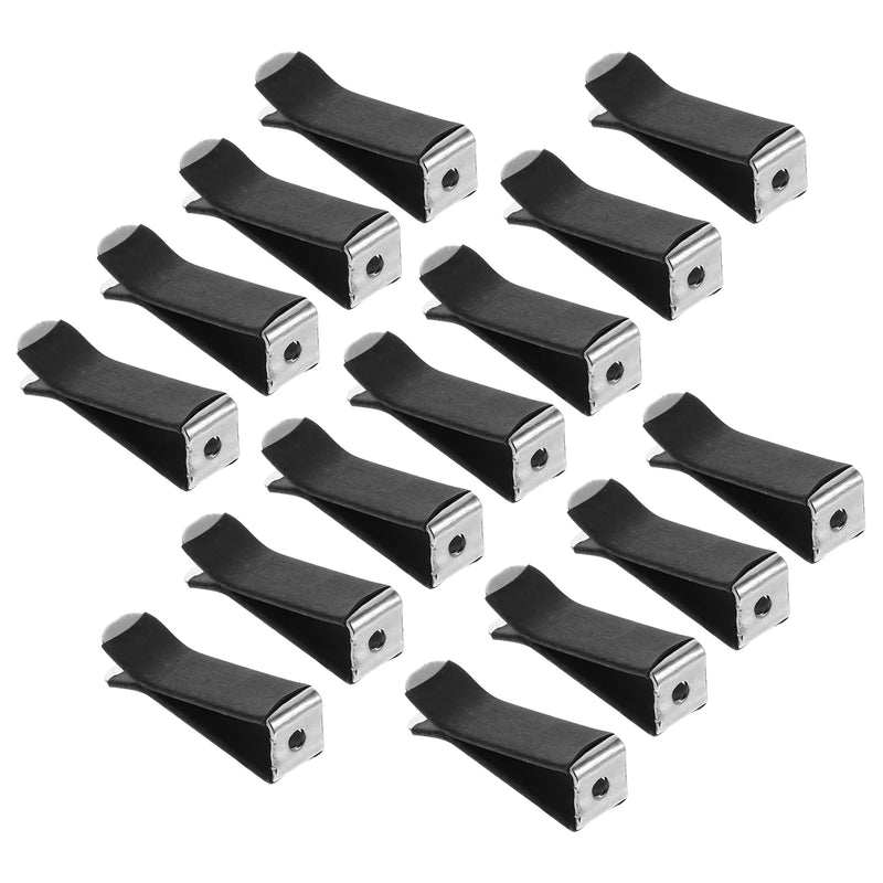 Black Metal Car Air Freshener Holder Clips, Pack of 30