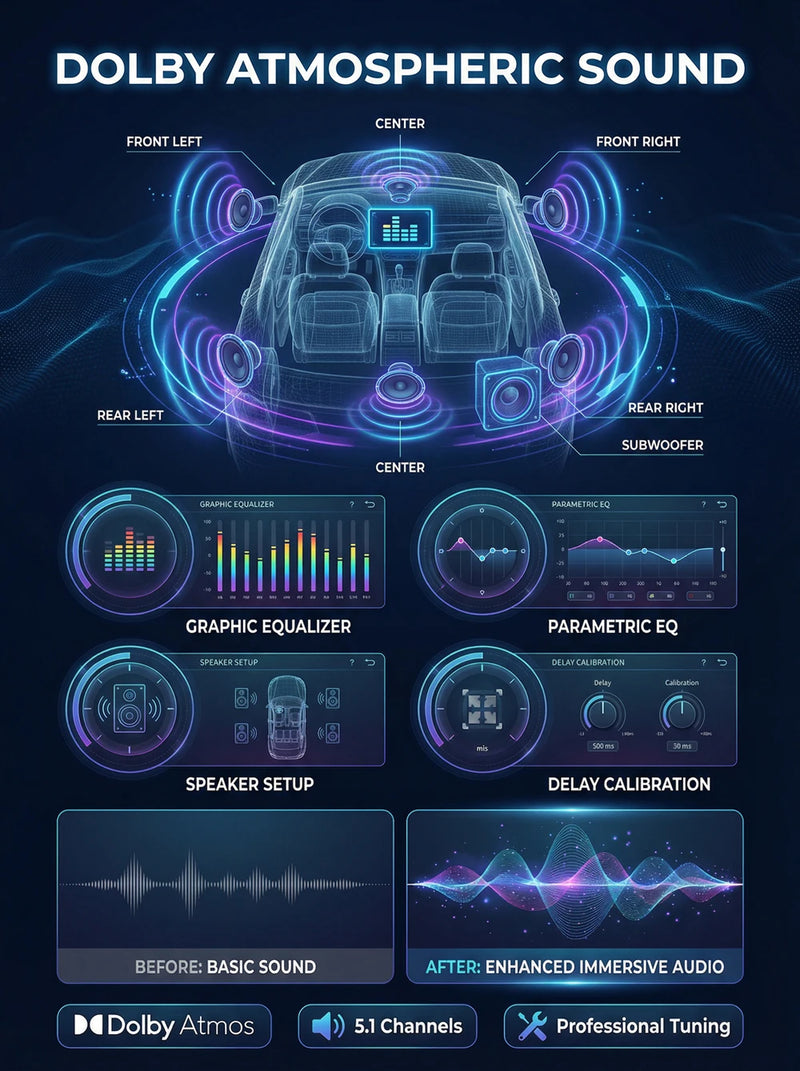 Autoradio Android 16 Dodge Charger Challenger 2015-2019 Écran QLED CarPlay Sans Fil GPS 4G