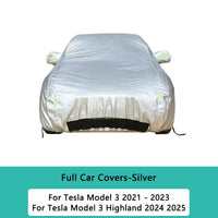 Housse de Protection Voiture Tesla Model 3 et Model Y Oxford Imperméable
