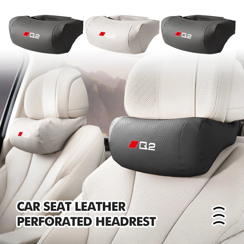 Coussin de Nuque Cuir Appuie-Tête Voiture Audi Q5 Q7