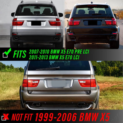 Feux Arrière LED BMW X5 E70 2007-2010 Look Performance