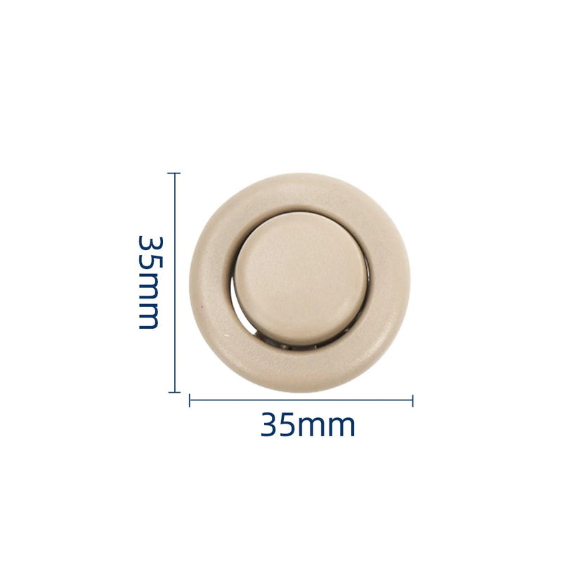 Bouton de Réglage d'Appuie-Tête BMW Série 5 F10 F18 — gros plan
