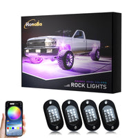 Éclairage d'Ambiance LED RGB Sous Caisse 4x4 SUV