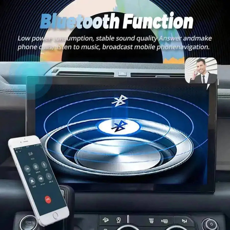 Autoradio Android 13,3 Pouces Land Rover Defender 2020-2024 Écran Tactile CarPlay Sans Fil Android Auto