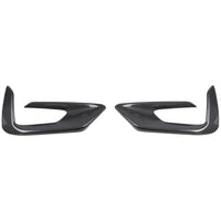 Calandre Ford Puma 2019-2023, Entourages de Feux de Brouillard Aspect Carbone ou Noir Brillant