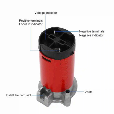 Klaxon Compresseur Pneumatique 12V 115 dB Voiture