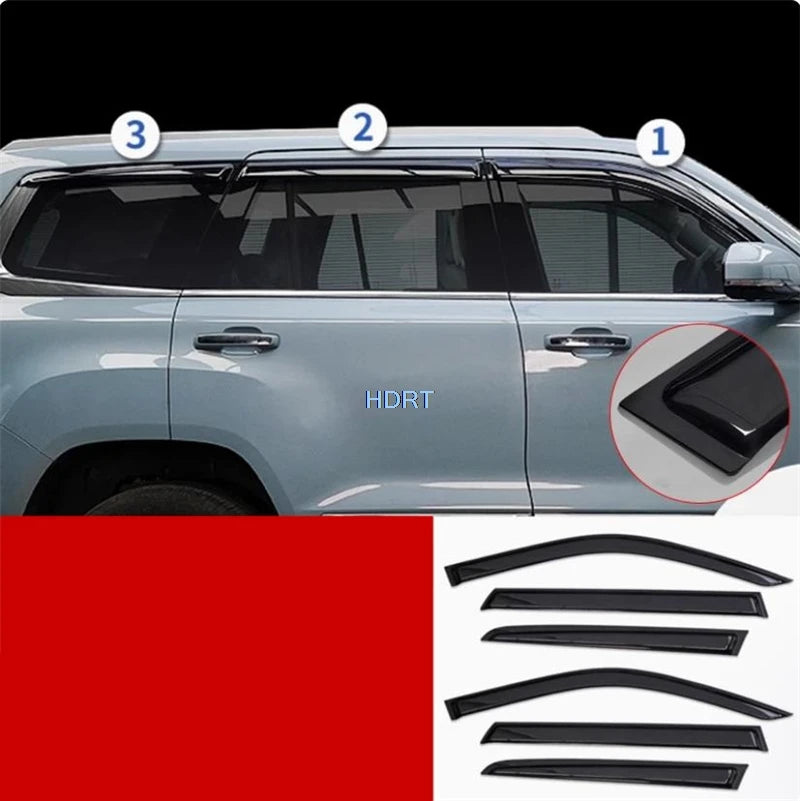 Déflecteurs de Vitres Baic Beijing BJ60 2022+