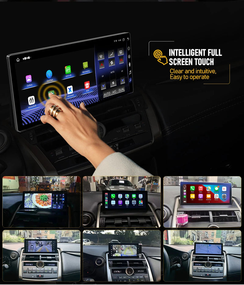 Autoradio Android 14 Écran 10,25 Pouces Lexus NX 200 200t 300h 2014-2016 CarPlay DSP 4G