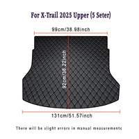 Tapis de Coffre Nissan X-Trail 5 Places 2008-2025