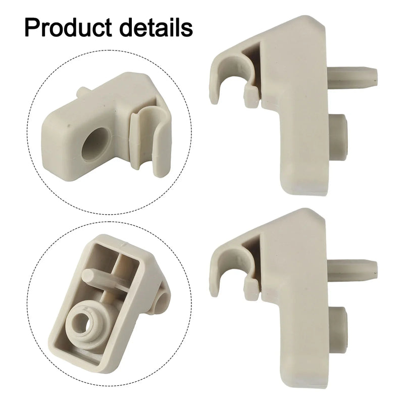 Supports de Pare-Soleil Fiat Grande Punto Jeu de 2