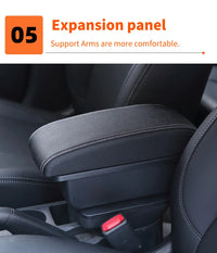 Accoudoir Volkswagen Golf 7 2014-2019 Console Centrale avec Rangement 3 USB