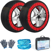 Chaussettes à Neige Voiture SUV Textile Antidérapant