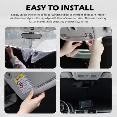 Pare-Soleil Réfléchissant Pare-Brise Renault Captur 2013-2026