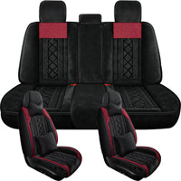 Housses de Siège Volvo XC40 XC60 S40 S60 S80 S90 V40 V60 V70 V90 Universelles Antidérapantes Jeu Complet 5 Places