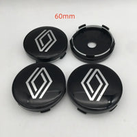 Emblèmes Cache-Moyeux 3D 56mm 60mm 68mm 4 Pièces — vue d'ensemble