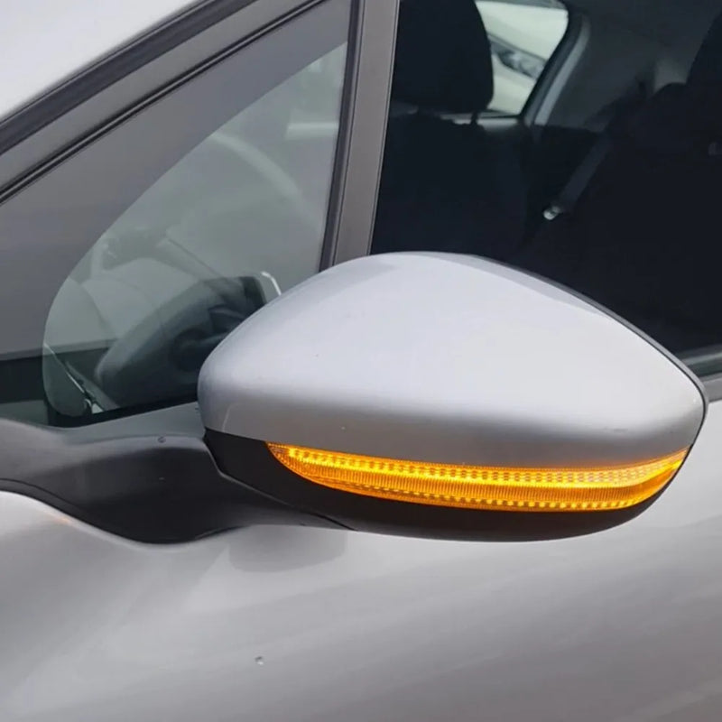 Clignotants LED de Miroir Latéral Dynamiques Séquentiels Peugeot 208 2008 Citroën C3 C4 Lot de 2