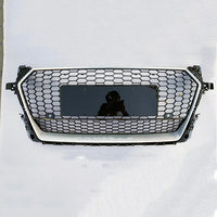 Calandre Avant Nid d'Abeille Style TT RS Audi TT TTS Mk3 8S 2015-2018 Noir Brillant ou Chromée