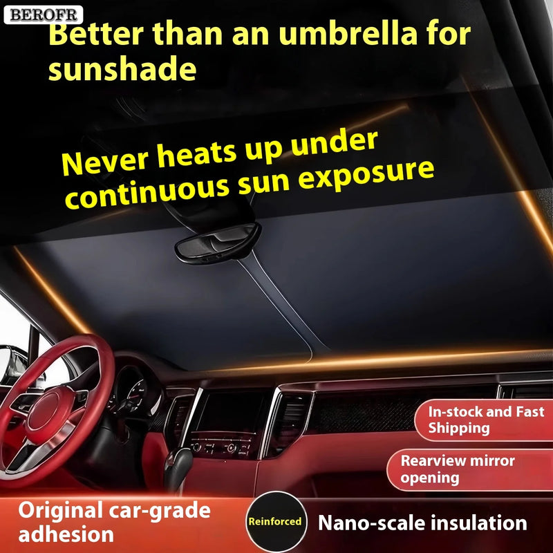 Pare-Soleil Pare-Brise Renault Clio 2 3 4 5 Cristal de Glace Anti-UV Sur Mesure