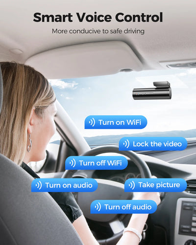 Dashcam AZDOME M300S 4K Avant Arrière GPS WiFi