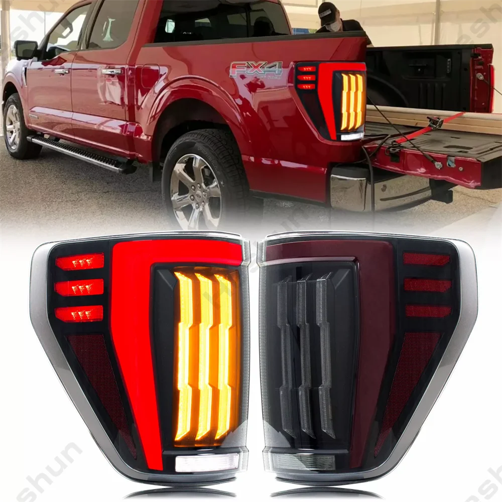 Feux Arrière LED Ford F150 Pick-Up 2021-2023 Paire