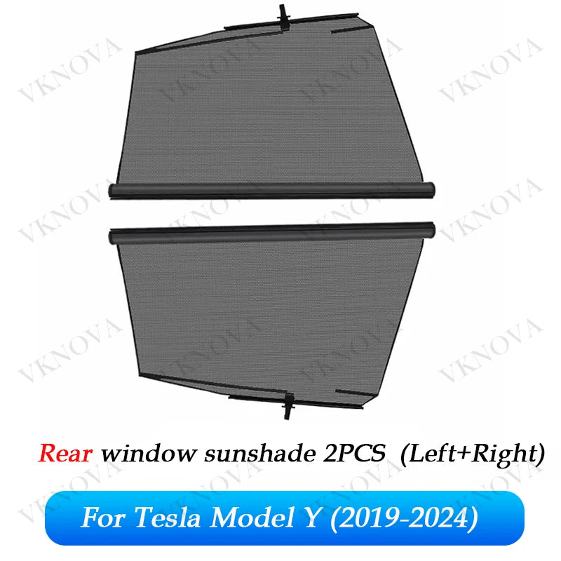 Pare-Soleil Latéral Tesla Model 3 Model Y Model X Store Enrouleur Vitres Avant Arrière