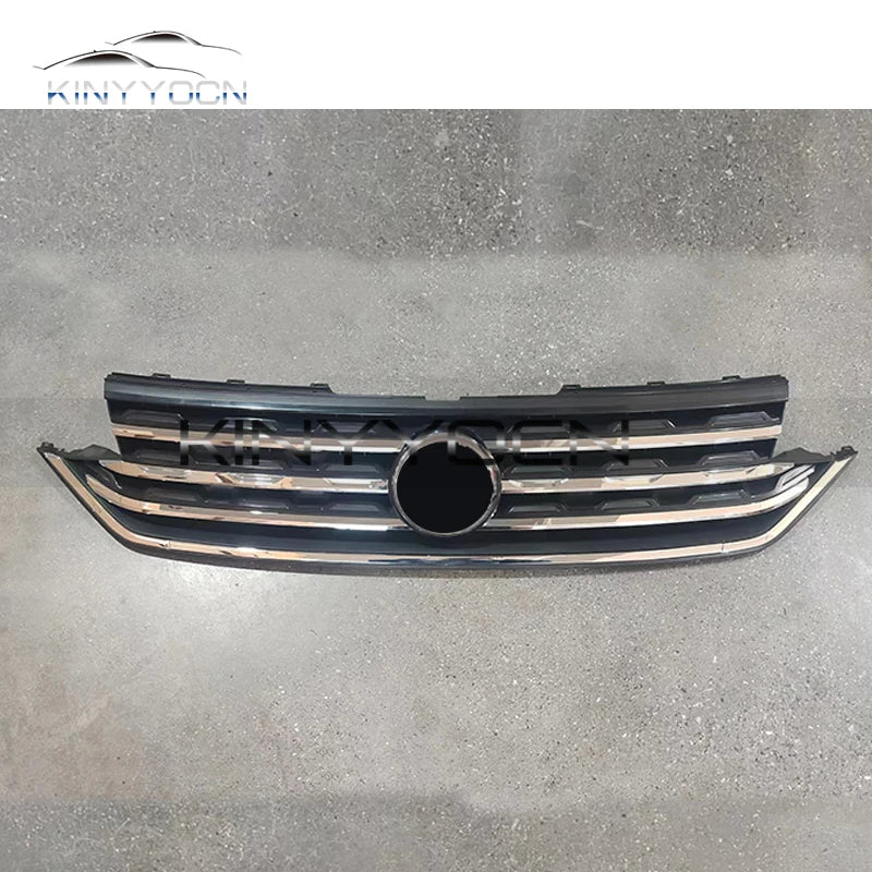 Calandre Volkswagen T-Cross Tacqua 2021, Grille Centrale Avant Noire et Chromée, 2 Styles