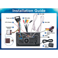 Autoradio Android 10 Pouces Jeep Wrangler JK 2007-2016 CarPlay et Android Auto Sans Fil GPS