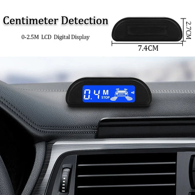 Radar de Recul Hippcron Moniteur LCD 22 mm 4 Capteurs