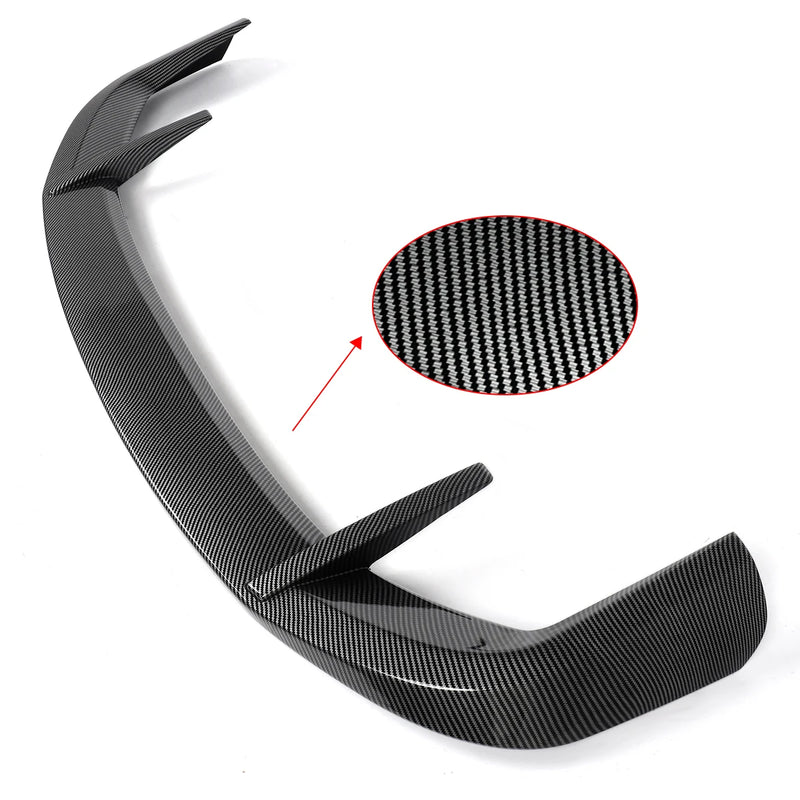 Becquet Arrière Style MP BMW X1 U11 M Sport 2023-2024 Aspect Carbone