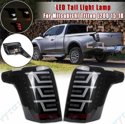 Feux Arrière LED Mitsubishi L200 Triton 2015-2018 Paire