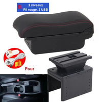 Accoudoir Central Renault Clio 5 2019-2025 Rangement USB