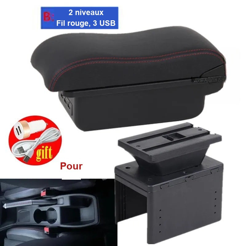 Accoudoir Central Renault Clio 5 2019-2025 Rangement USB