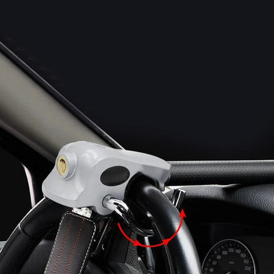 Antivol de Volant Pliable Verrouillage 3 Directions
