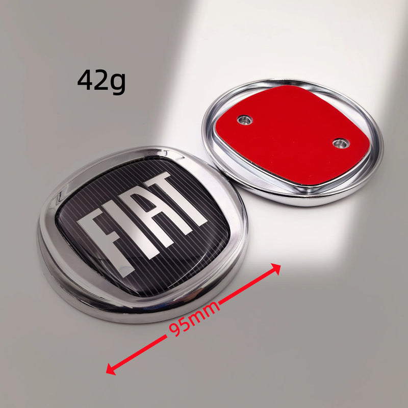 Emblème Fiat 500 Abarth Logo 85 95 100 120 mm pour l'Avant et le Coffre Arrière Autocollant