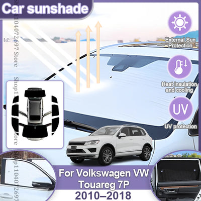 Pare-Soleil Magnétique Volkswagen Touareg 7P 2010-2018