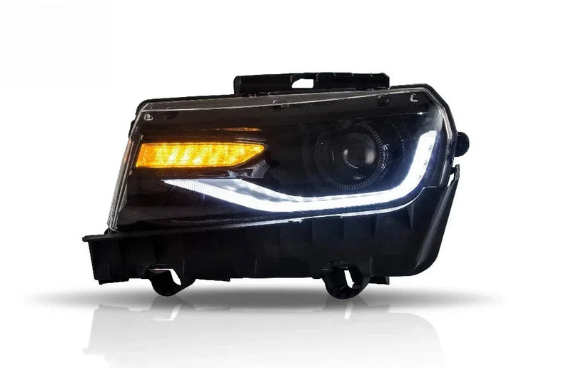 Phares LED Chevrolet Camaro 2014-2015 5e Génération Clignotants Séquentiels Feux de Jour