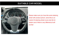 Housse de Volant à Coudre Opel Corsa OPC VXR Vauxhall Corsa VXR 2006-2015 Cuir ou Simili Cuir Noir