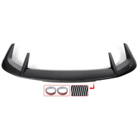 Becquet Arrière Style MP BMW X1 U11 M Sport 2023-2024 Aspect Carbone