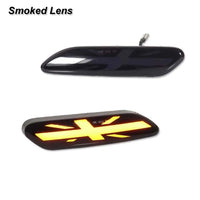 Clignotants Latéraux LED Dynamiques Mini Cooper R60 Countryman R61 Paceman 2011-2016 Union Jack Ambre