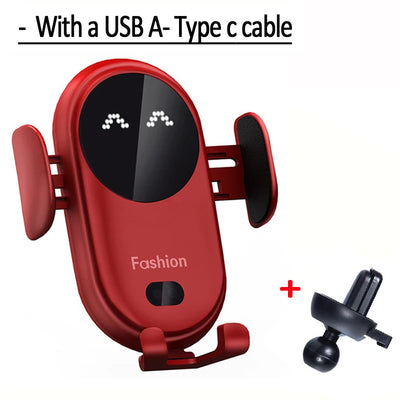 Support Téléphone Voiture Induction 30W Automatique