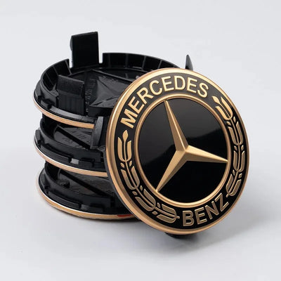 Cache-Moyeux Mercedes AMG 75mm Emblème Relief