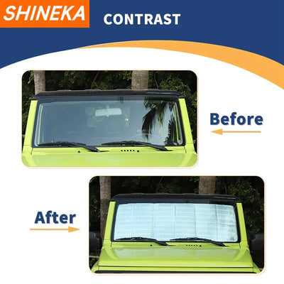 Pare-Soleil Pare-Brise Suzuki Jimny JB64 JB74 depuis 2019
