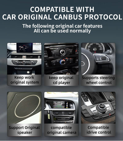 Autoradio Audi A4 B8 A5 CarPlay
