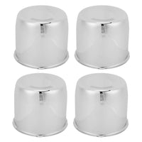 Cache-Moyeux Acier Chromé 108 mm Camion Remorque Camping-Car Lot de 4