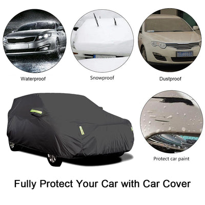Bâche de Protection Voiture Berline Universelle