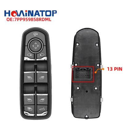 Bouton Lève-Vitre Porsche Cayenne Panamera Macan 2011-2018